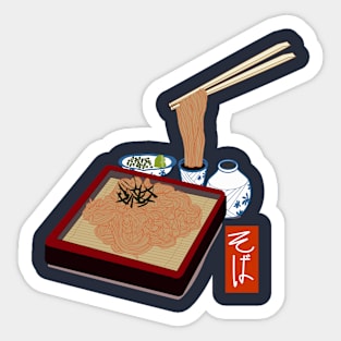 Soba Noodles Sticker